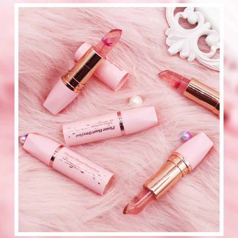 Son Thạch Ướp  Hoa ⚡️𝐅𝐑𝐄𝐄 𝐒𝐇𝐈𝐏⚡️ Son Thạch Đổi Màu Theo Nhiệt Độ | BigBuy360 - bigbuy360.vn