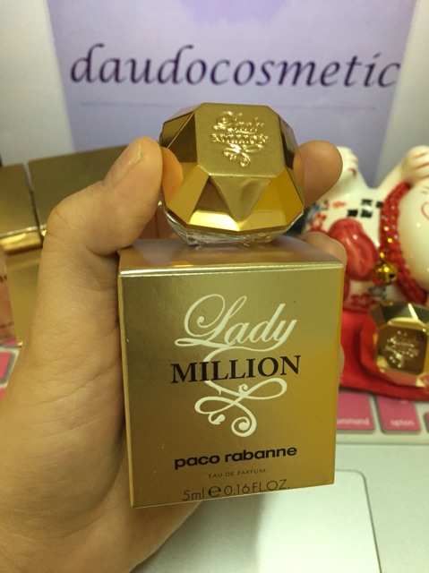 [mini] Nước hoa Paco Rabanne Lady Million EDP - Lucky - Empire 5ml