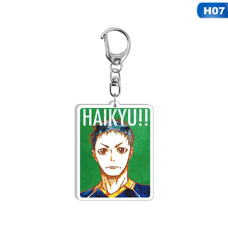 flowersqueen Móc Khóa Hình Nhân Vật Haikyuu Dễ Thương