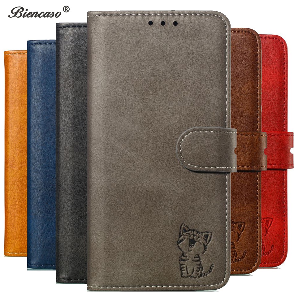 For Samsung Note 10+ Plus Note 10 Pro Note 9 Note10+ Plus 5G Luxury Leather Cat Pattern Wallet Case Card Slot Stand Cover