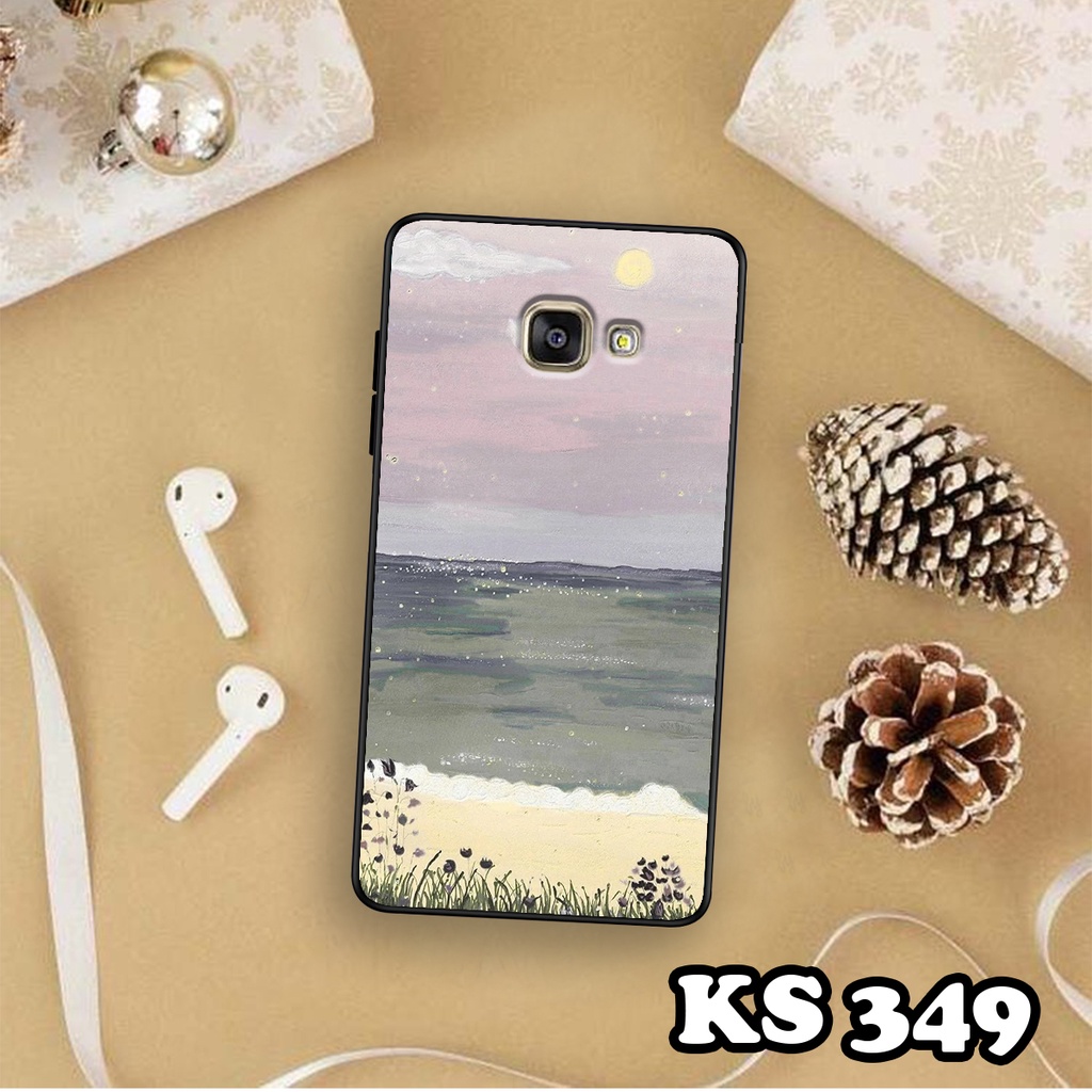 Ốp lưng Samsung A7 2017 - Samsung A5 2017 - Samsung A3 2017 - Ốp in hình Cánh đồng hoa - Chất liệu TPU siêu bền