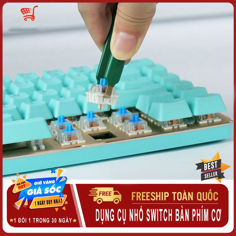 Switchpuller dụng cụ nhổ switch bàn phím chuẩn cơ, dùng thay thế nút bàn phím cơ