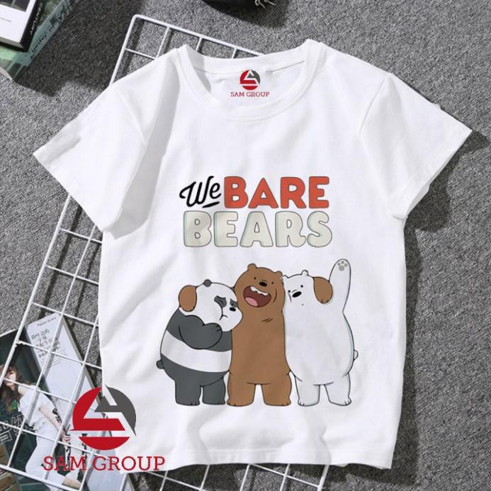 SALE- Album 1 - WE BARE BEARS áo thun unisex mùa hè thời trang phong cách Hàn Quốc - áo chất shop uy tín
