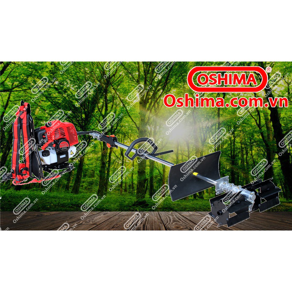 Máy xạc cỏ Oshima 1E44F