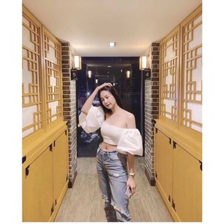 Áo kiểu nữ croptop áo croptop