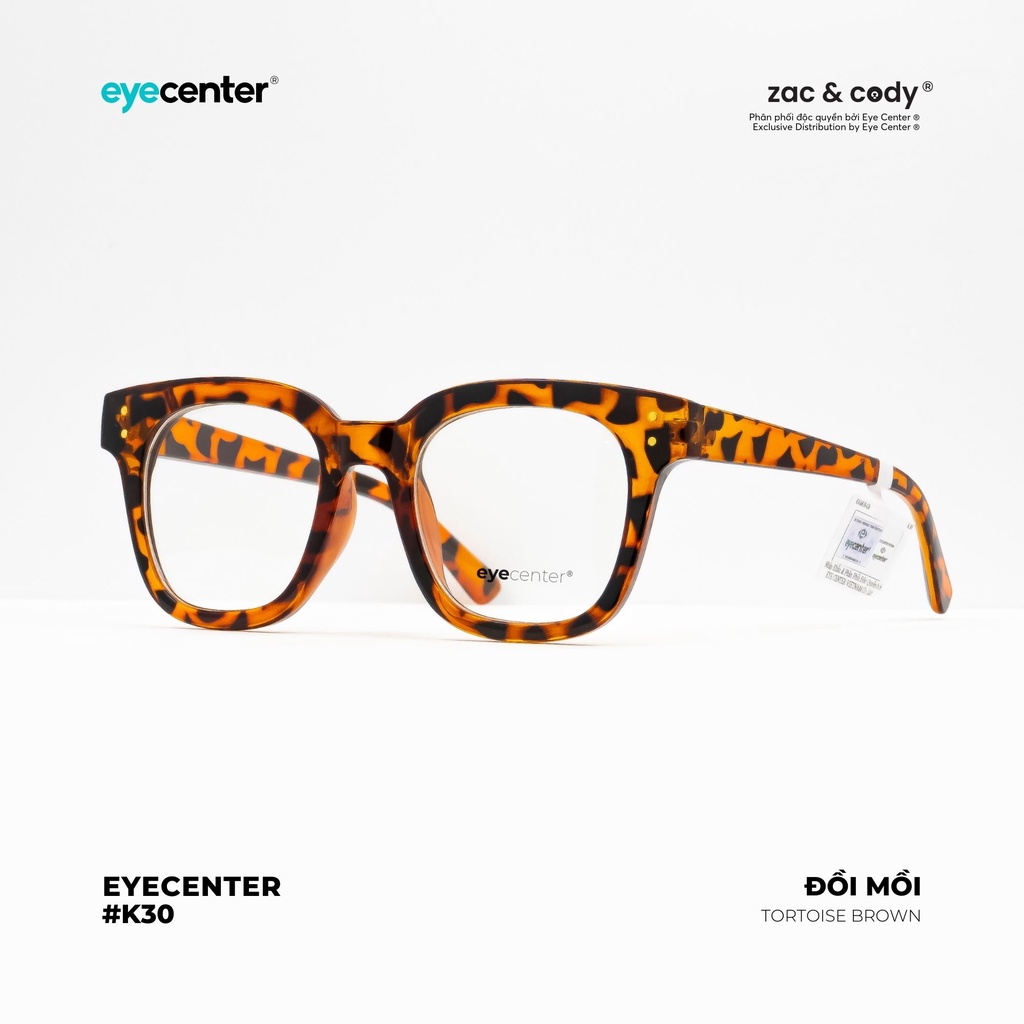 Gọng kính cận nam nữ chính hãng EYECENTER K30S nhựa dẻo siêu nhẹ nhập khẩu by Eye Center Vietnam