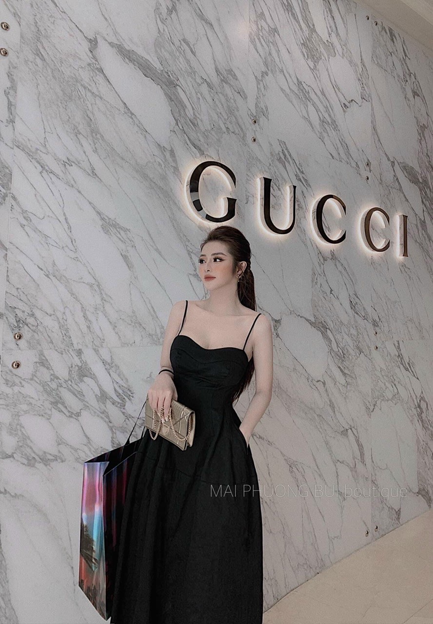 ĐẦM 2 DÂY XÒE UMI 2 TÚI - CAROTSHOP | BigBuy360 - bigbuy360.vn