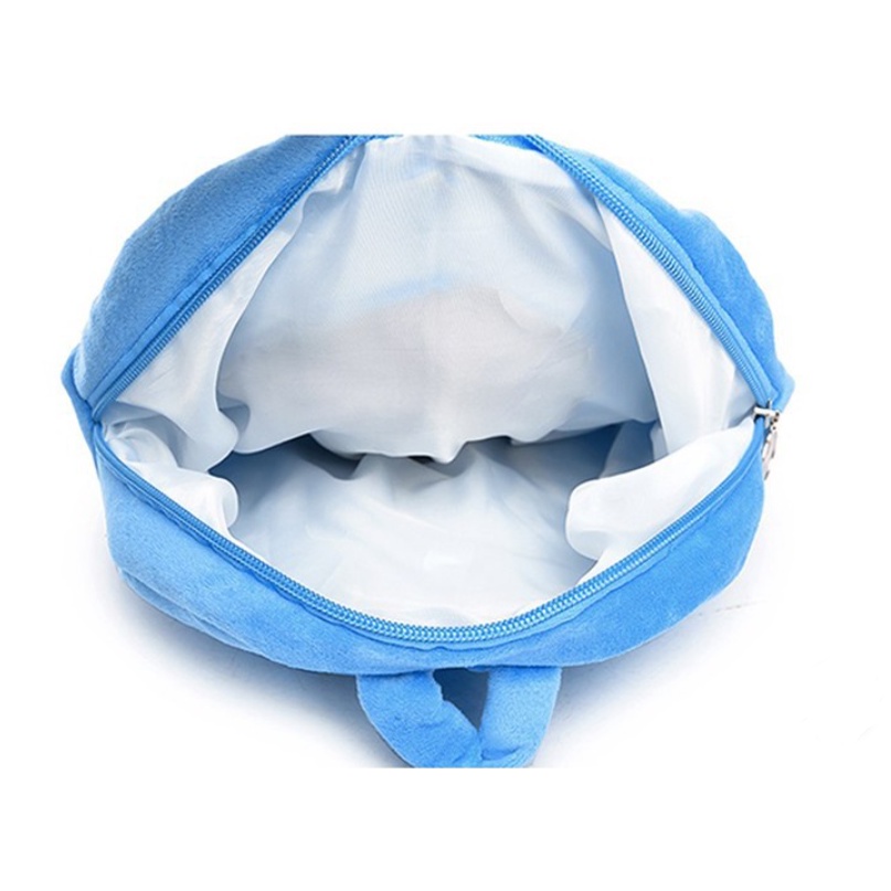 Balo Thú Bông Hình Voi Cho Bé Đi Học Mầm Non size 25cm BALO-577