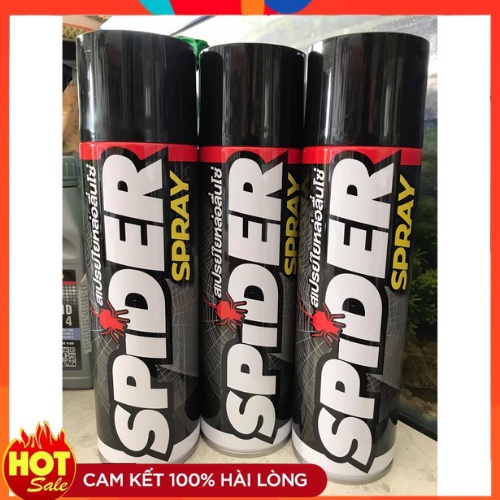 [Siêu KM] Chai Xịt Dưỡng sên SPIDER Tơ Nhện 600ml