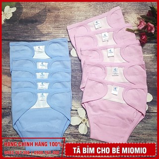 Tã Dán MioMio Màu Trơn 1M - 3M - Quần Đóng Bỉm Mio Mio Màu Xanh - Hồng Cho Bé