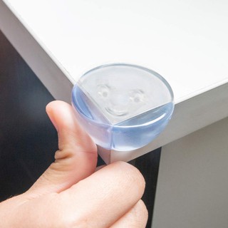 Combo Bộ 4 Miếng Dụng Cụ Silicone Chặn Và Bịt Góc Bàn Tủ Cửa Bảo Vệ Bé Legaxi