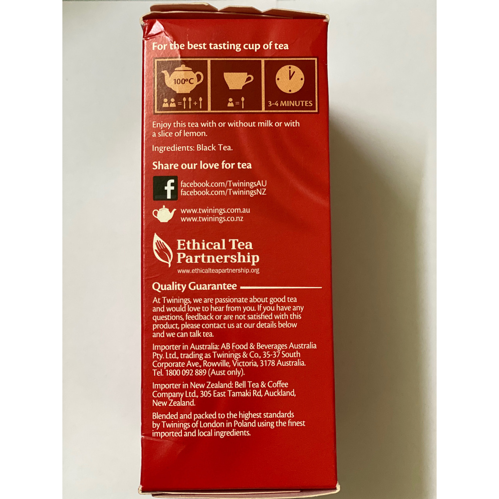 Trà Thượng Hạng Twinings Of London 125g