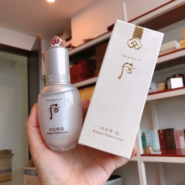 Whoo Radiant white essence - Tinh dầu dưỡng trắng đông y Whoo