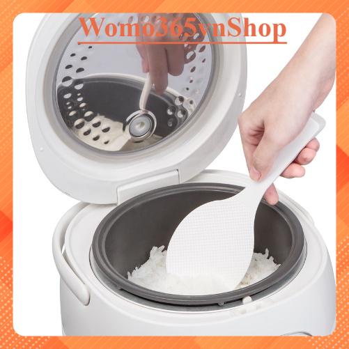 Muỗng xới cơm chống dính đế đứng Sendai cao cấp inochi - Giao màu ngẫu nhiên