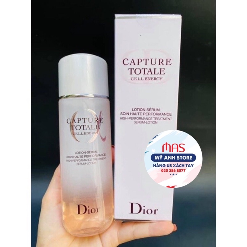 Dior Nước Thần Chống Lão Hóa - CĂNG BÓNG D.A #Capture #Totale Cellular Treatment Serum Lotion 175ml