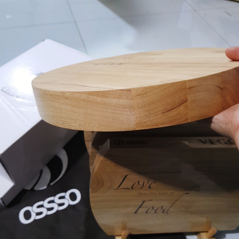 Bộ thớt gỗ OSSSO sang trọng