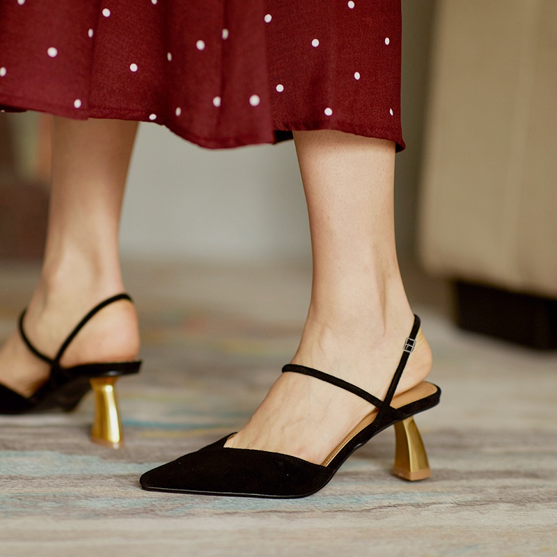 Giày cao gót bít mũi gót thiết kế G30