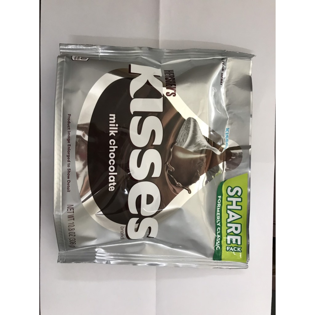 Hershey's Kisses Sữa Chocolate 306 gr