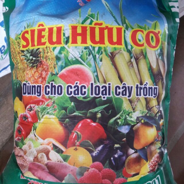 Phân bón siêu hữu cơ 1kg lẻ (nguyên bao 10kg)