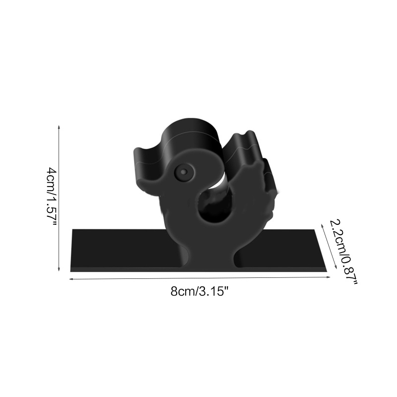 Dụng Cụ Quấn Dây Điện Bằng Silicon Hình Vịt Hoạt Hình Sắp Xếp Gọn Gàng Cho Nhà Ở / Phòng