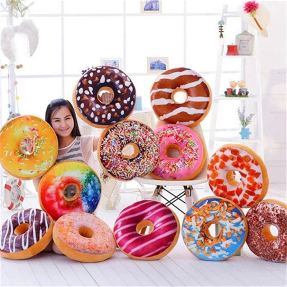 Gối Nhồi Bông Hình Bánh Donut