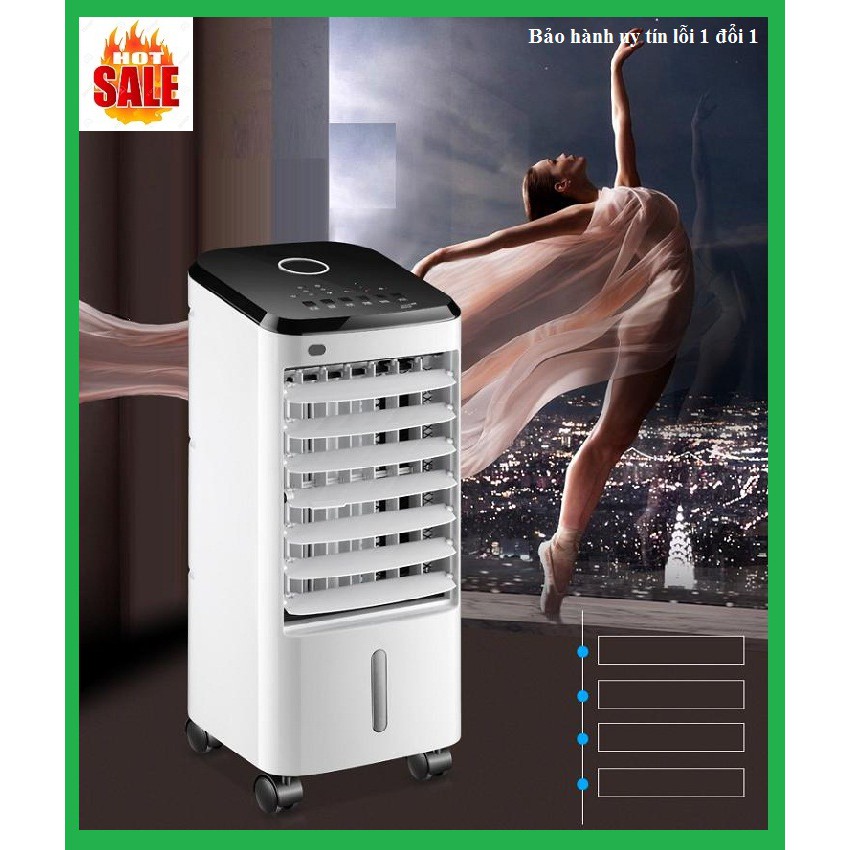 Quạt hơi nước - Quạt hơi nước làm lạnh không khí TCL( tặng kèm 5 khay đá khô), có điều khiển