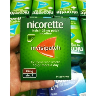 Miếng dán cai thuốc Nicorette Step 1 hộp 28 miếng