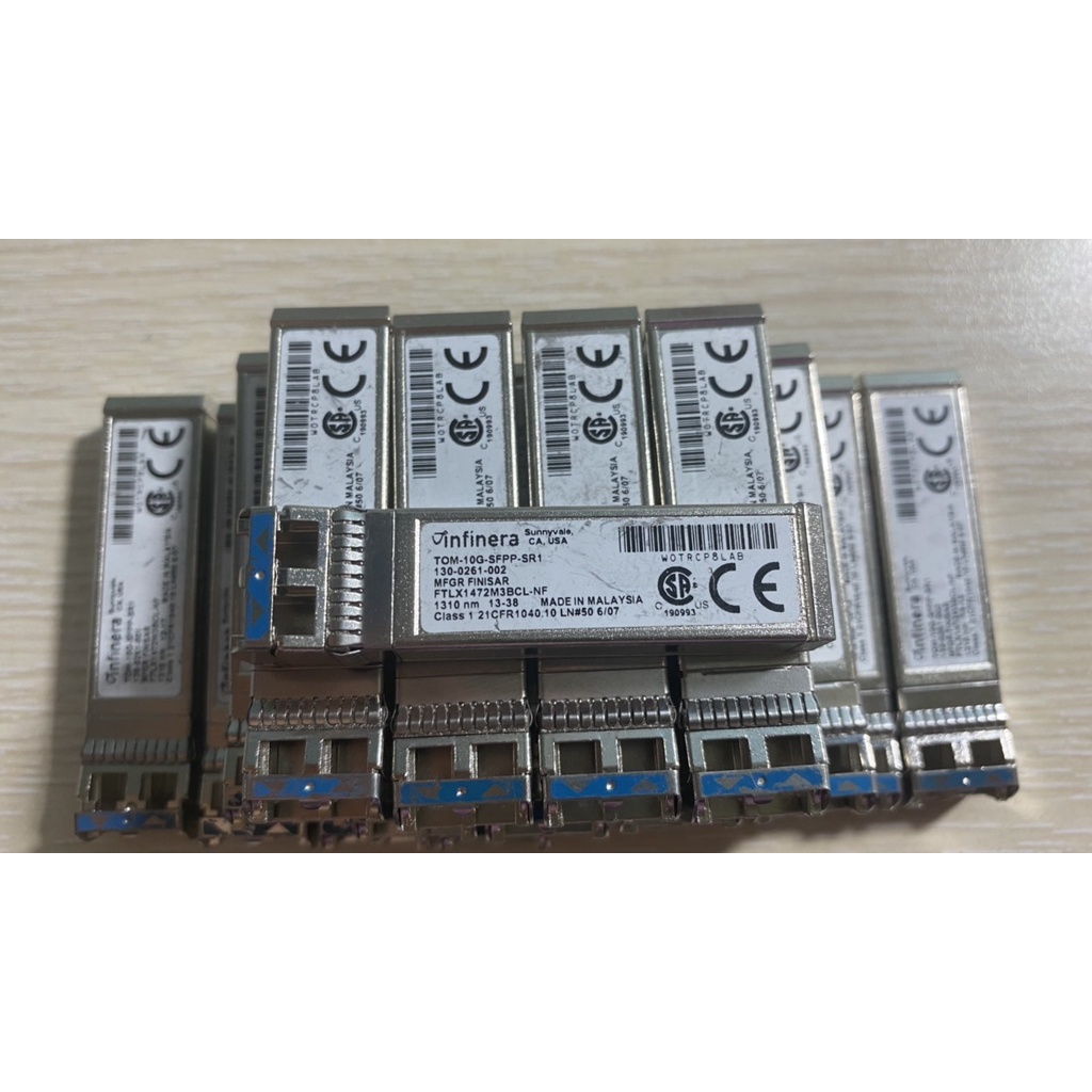 Mô đun quang Infinera 10Gbs TOM-10G-SFPP-SR1 sử dụng cho Switch