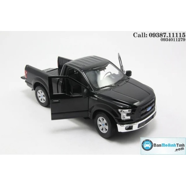 Mô hình xe bán tải Ford F-150 2015 Regular Cab 1:24 Welly