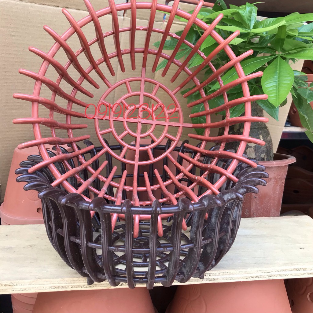 Chậu nhựa mẫu sen fi 30