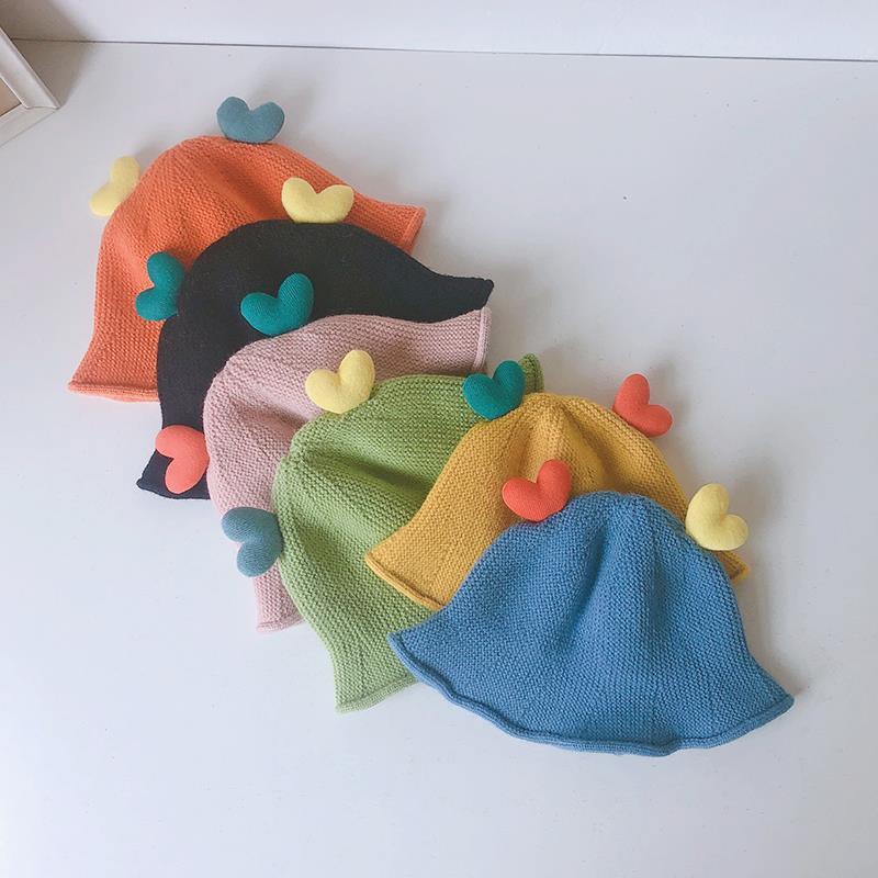 Mũ Bucket Dệt Kim Dễ Thương Xinh Xắn Phong Cách Thời Trang Xuân Thu Hàn Quốc Cho Bé