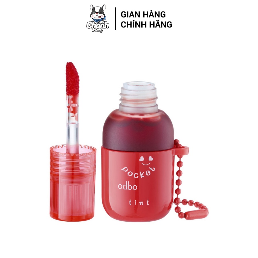Son Tint Bóng Lì Căng Mọng Môi Thiết Kế Chiếc Bình Odbo Pocket Thái Lan