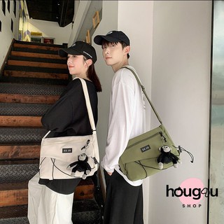 [HougouShop.Com] Túi đeo chéo nam nữ SuJu đi học & đi chơi