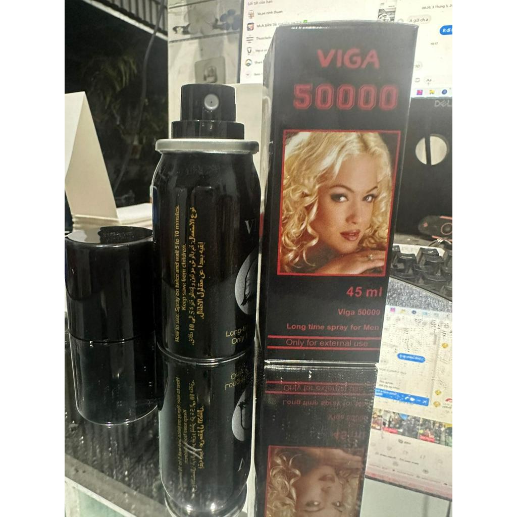 Chai xịt của Đức viga 50000 CHỐNG XUẤT TINH SỚM kéo dài 30 phút cho Nam