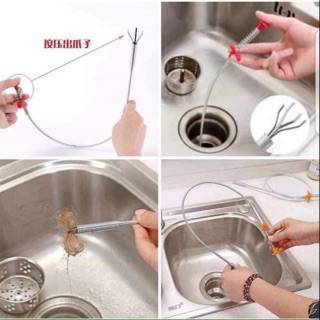 Dụng cụ gắp rác thông tắc cống