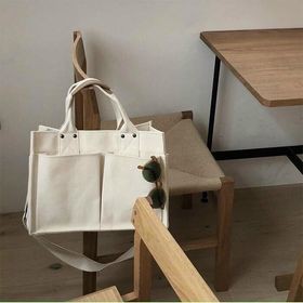 lBaongubaby shopl Túi vải Canvas đa năng cho mẹ bỉm sành điệu