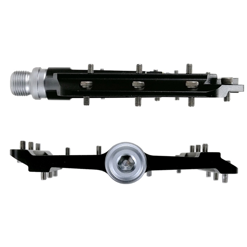 1 Cặp Bàn Đạp 3 Vòng Bi Phẳng Bằng Hợp Kim Nhôm Chống Trượt Cho Xe Đạp Leo Núi