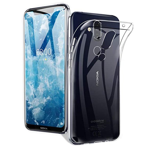 Ốp Nokia 8.1 / Nokia X7 dẻo trong suốt (Loại đẹp)