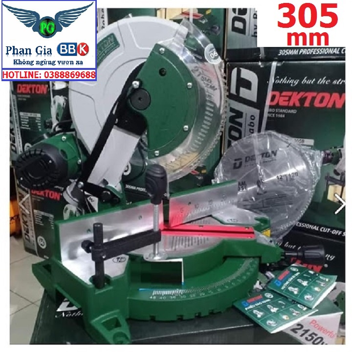 MÁY CẮT NHÔM DEKTON 305, TẶNG KÈM LƯỠI