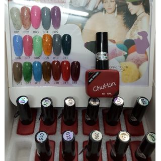 Set 18 màu sơn gel lông