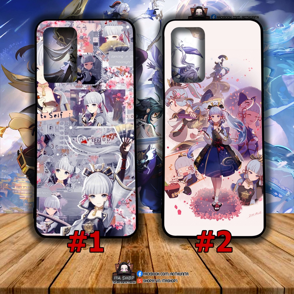 Ayaka Genshin Impact - Ốp Lưng Anime Xiaomi Redmi Note 11 11s 10 10s pro 5g 9 9c 9s 8 pro 11T Pro 12 Pro 11 12