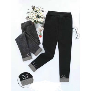 Quần thu đông cho bé gái - Quần legging lót lông, nỉ hàng Quảng Châu cho bé gái từ 10 đến 30kg