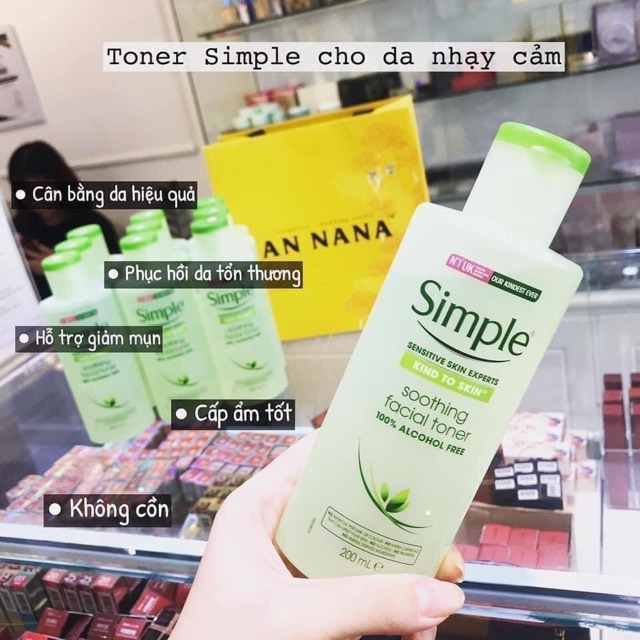 TONER SIMPLE ÚC MẪU MỚI NHẤT