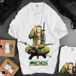 [Kèm Voucher FreeShip] Áo thun One Piece ONZO03|  Áo Thun Zoro