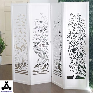 bình phong vách tứ quý