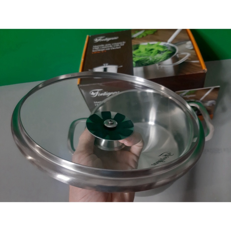 Nồi inox cao cấp Fontignac 20cm 🥘có vạch báo mực nước🐟 Thương hiệu hàng đầu của Pháp HGDBĐ