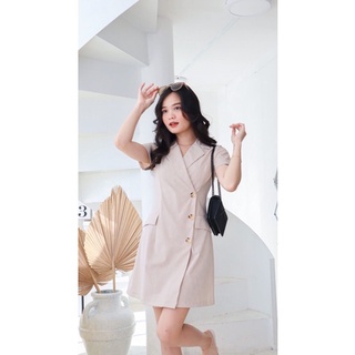 Đầm KOMIE - Đầm công sở cổ bẻ