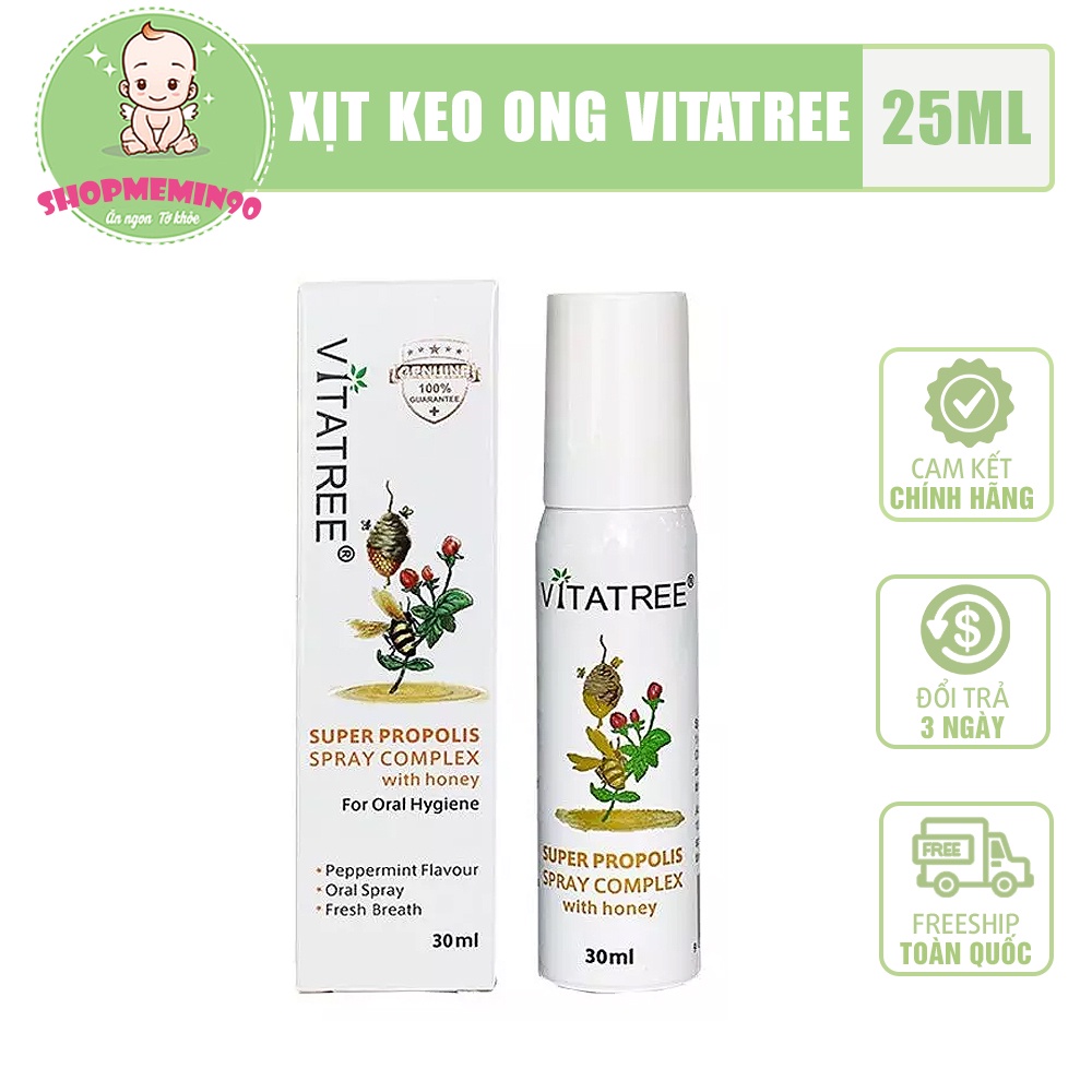 Xịt Keo Ong Vitatree 25ml