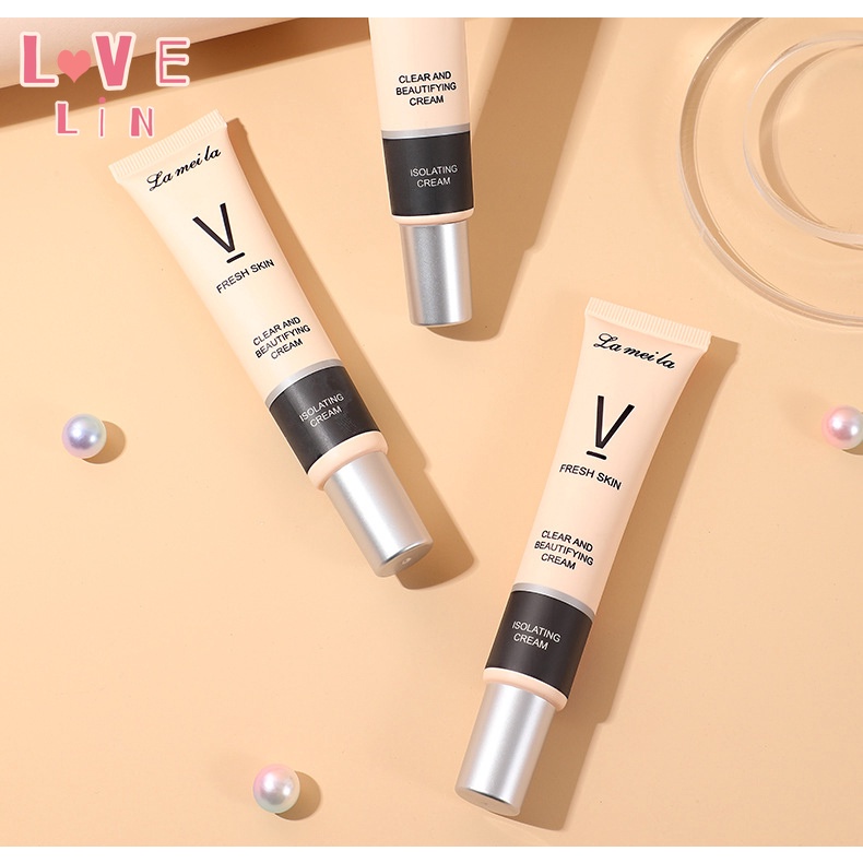 Kem Lót Trang Điểm Dưỡng Ẩm Lâu Trôi Che Khuyết Điểm Vô Hình Trong Suốt lameila 3056