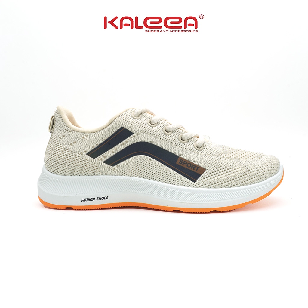Kaleea - Giày Thể Thao Nữ T12 Sneaker Tập Gym Chạy Bộ Đế Bằng Cao 3p